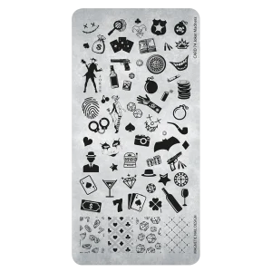 118677 Magnetic Stamping Plate 74 Joker Madness