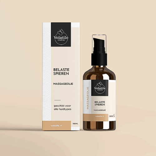 Volatile Massageolie Belaste Spieren