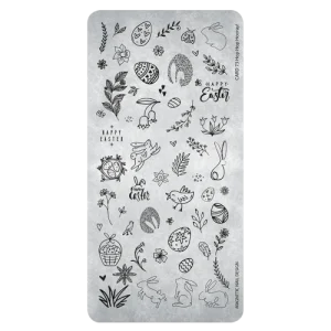 118676 Magnetic Stamping Plate 73 Hop Hop Hooray