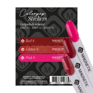 240005 Magnetic Colorpop Stickervel Gelpolish 600111 t/m 600113