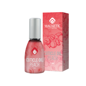 magnetic 167018 cuticle oil peach 7 ml nagelriemolie voor verzorgde nagelriemen