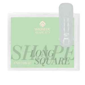 Magnetic 150610 Shape It’s Long Square plastic nagelvormen voor het professioneel verlengen van square nagels in de salon