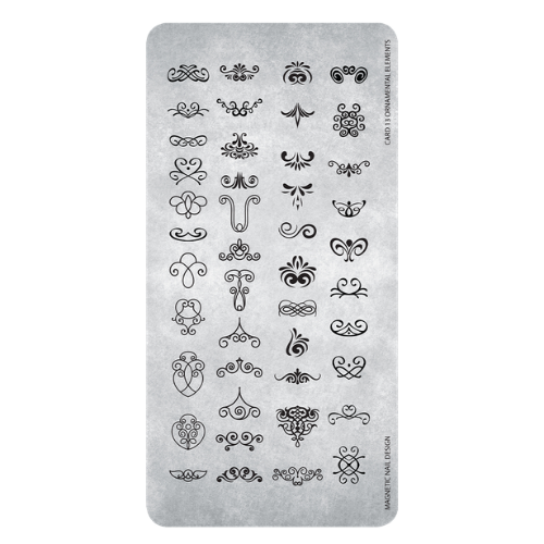 Magnetic Stamping Plate 13 Elements metalen nail art stempelplaat