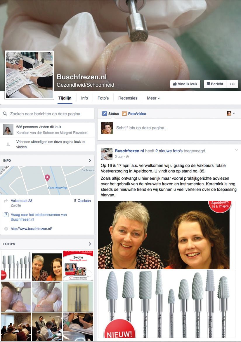 Facebook Busch Frezen
