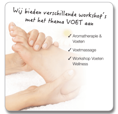Voet onderbeen massage