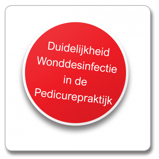 wonddesinfectie pedicurepraktijk