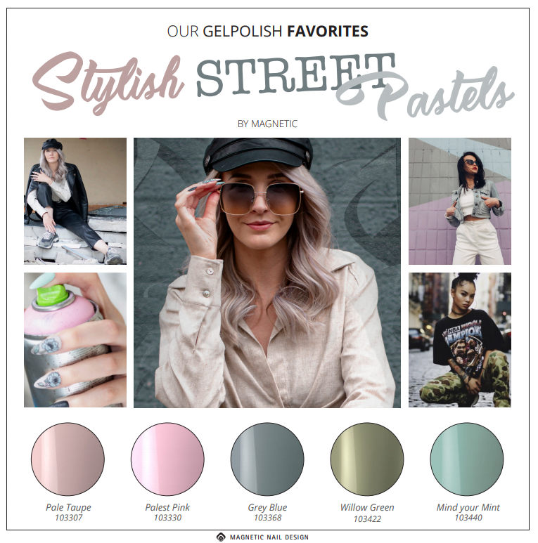 favorite stylish street pastels